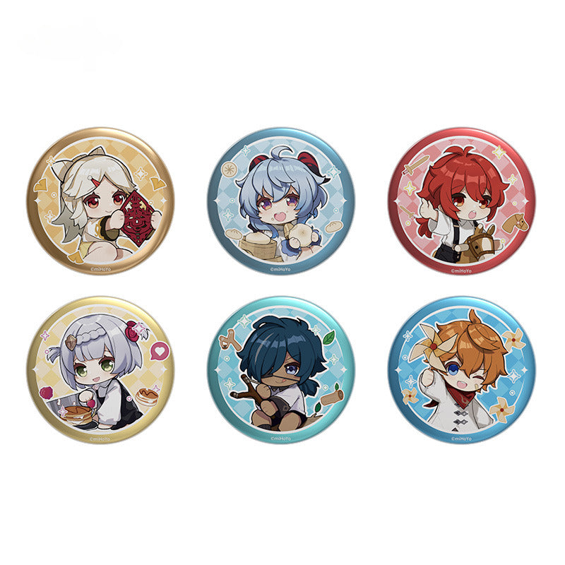 Genshin Impact Badge Childhood Dream and Treasure Theme