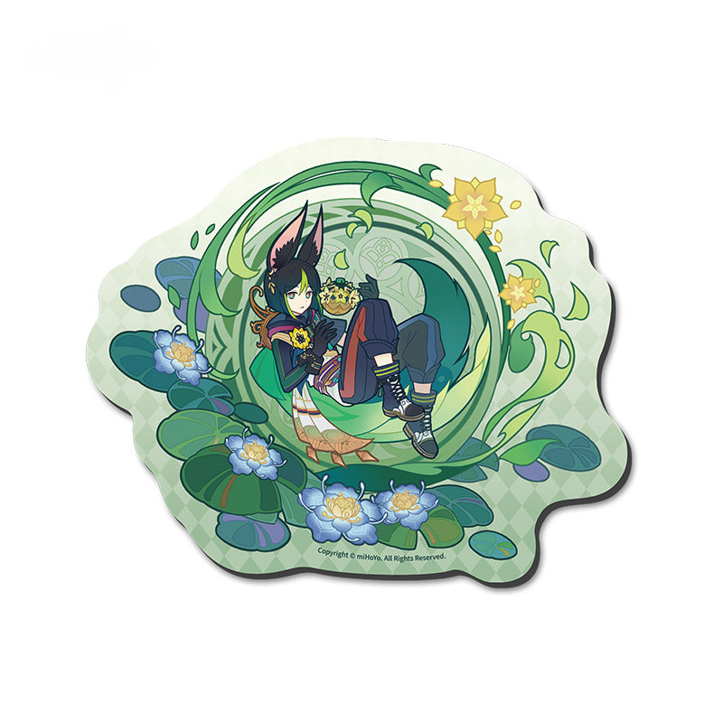 Genshin Impact Small-shaped Mouse Pad Windblume's Breath Theme
