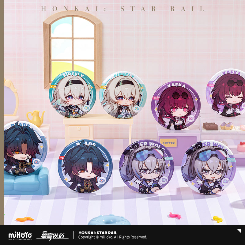 Honkai: Star Rail Badge Set Owlbert's Reception Room Series
