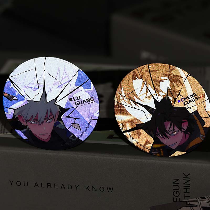 Link Click M.O.D RE:WIND Reflective Badge Blind Box