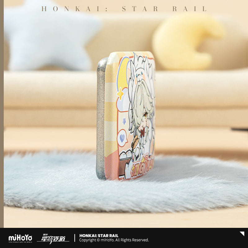 Honkai: Star Rail Chibi Square Badge Boys' Dormitory Series