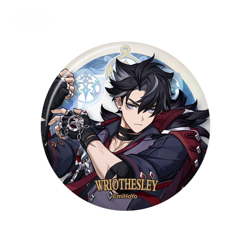 Genshin Impact Badge Fontaine Court Theme