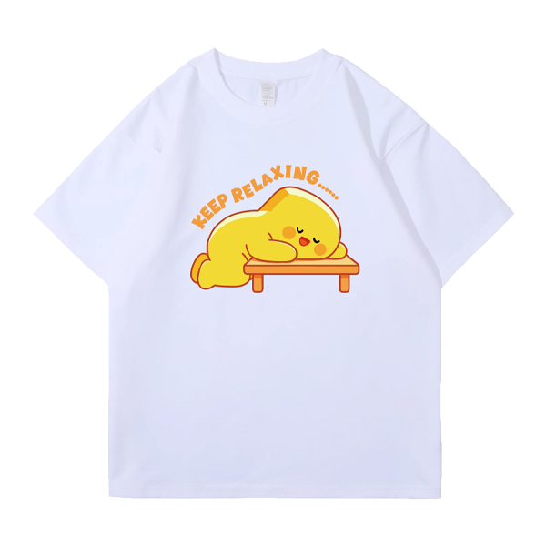 ZJSTV Keep Running S14 “R” Logo T-Shirt - White