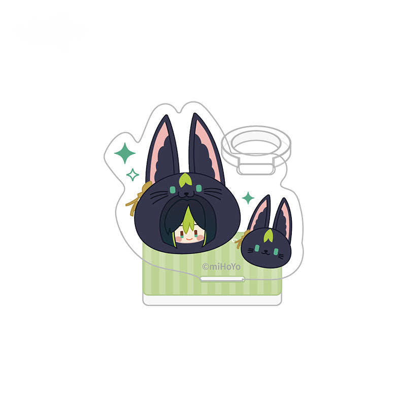 Genshin Impact Acrylic Pen Holder Teyvat Zoo Theme Series