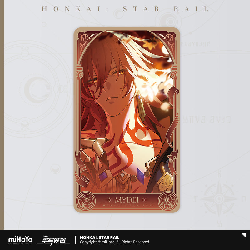 Honkai: Star Rail Laser Collectible Ticket Ophorus Heroic Saga Series