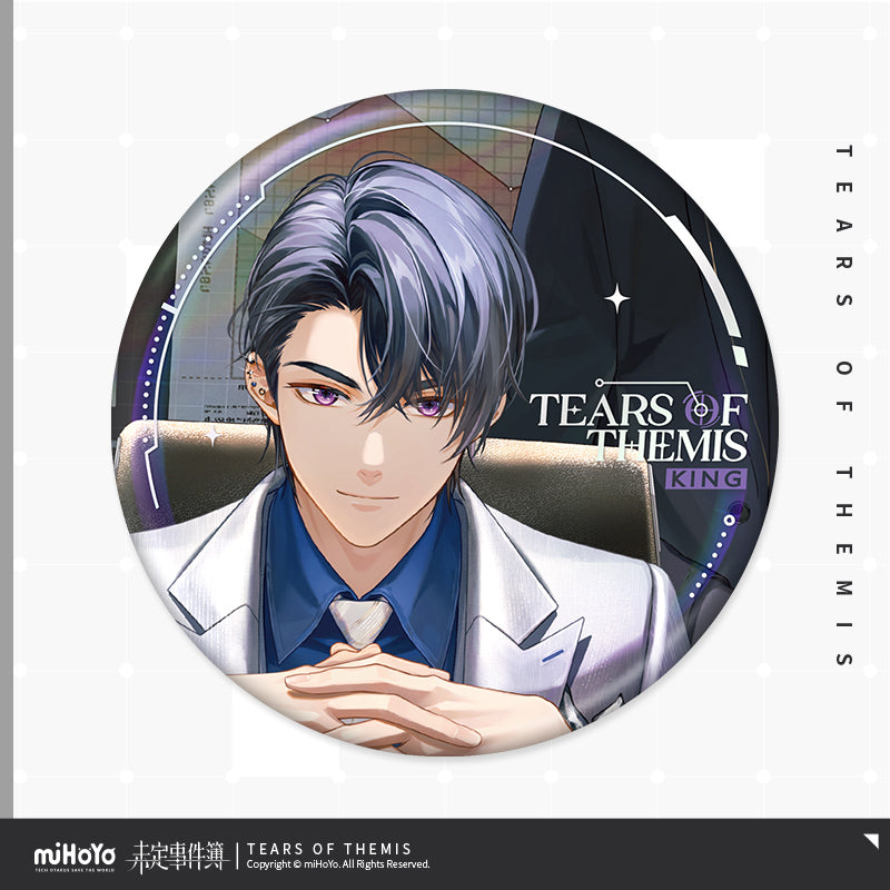 Tears of Themis Memento of Heartbeats Series Tinplate Badge (Round 4)