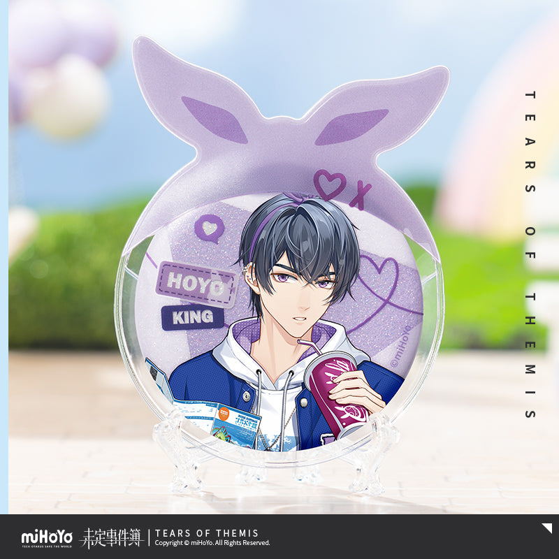Tears of Themis HoHo Good Luck Series Badges & Protective Covers Set