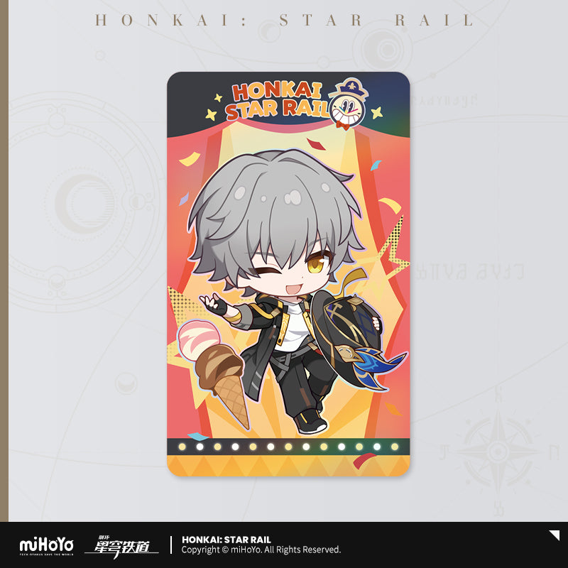 Honkai: Star Rail Chibi Laser Collectible Card Set Autumn Festival Series