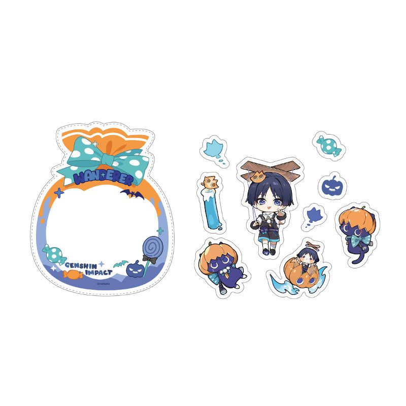 Genshin Impact Official Merch Sticker Set Night Fantasy