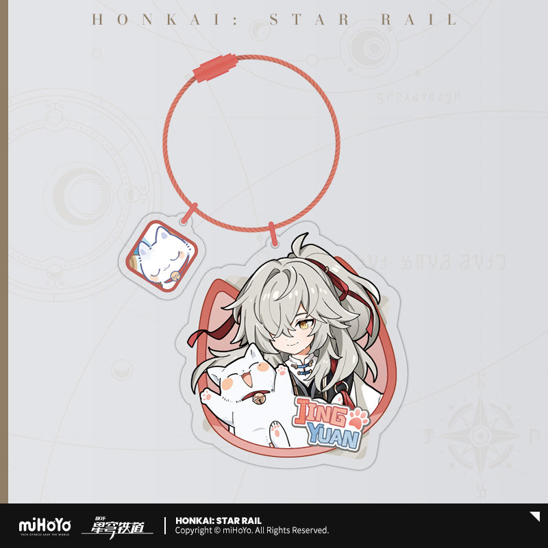 Honkai: Star Rail Acrylic Pendant Little Kitten Series