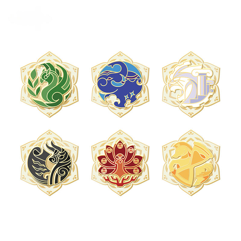 Genshin Impact Badge Sumeru Akademiya Celebration Series