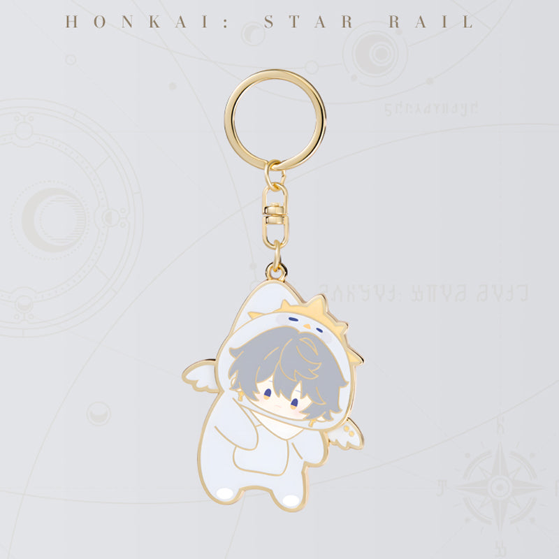 Pre-order Honkai: Star Rail Q-version Metal Pendant Boys' Dormitory Series
