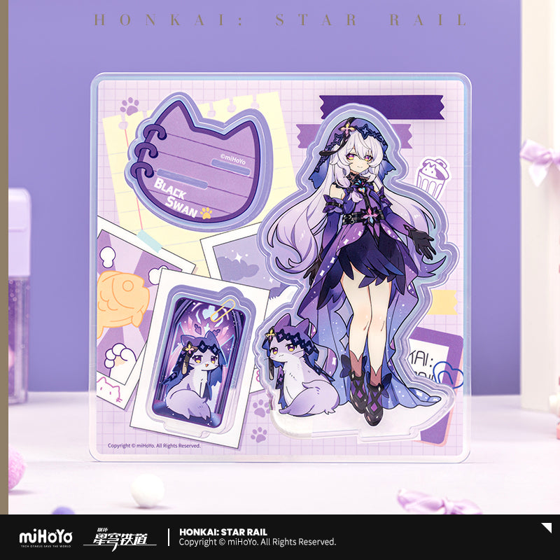 Honkai: Star Rail Acrylic Standee Little Kitten Series
