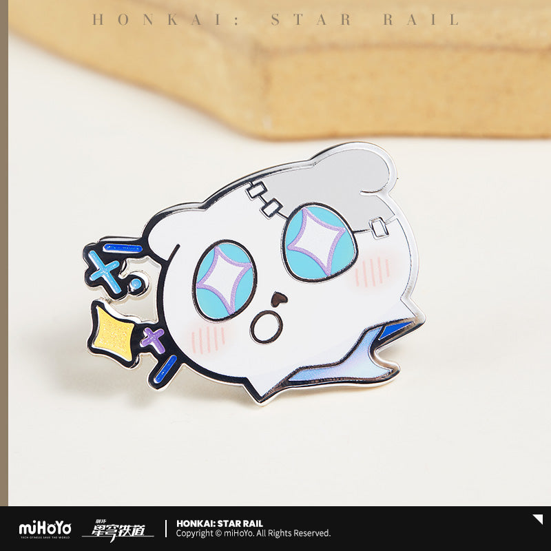 Honkai: Star Rail Wuwubo Metal Badge Wuwu Yixia Series