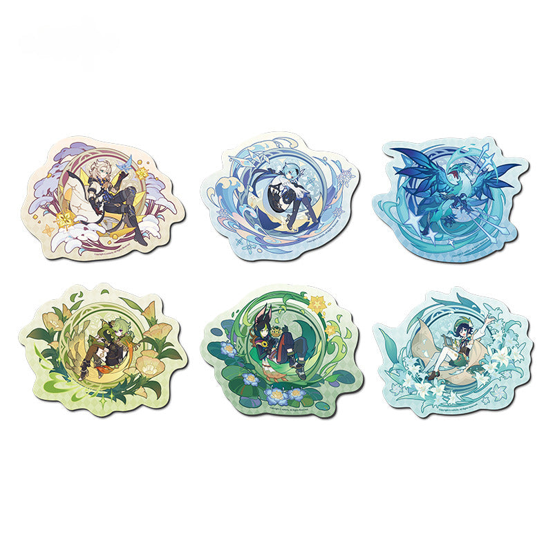 Genshin Impact Small-shaped Mouse Pad Windblume's Breath Theme