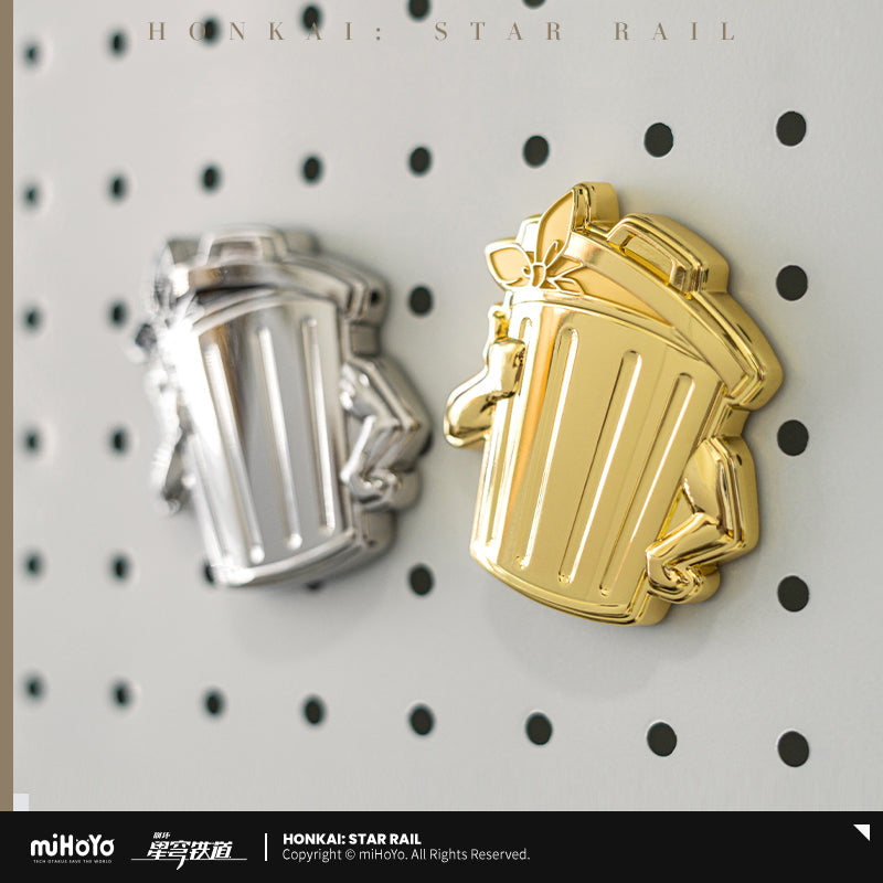 Honkai: Star Rail Metal Fridge Sticker Lordly Trashcan Series