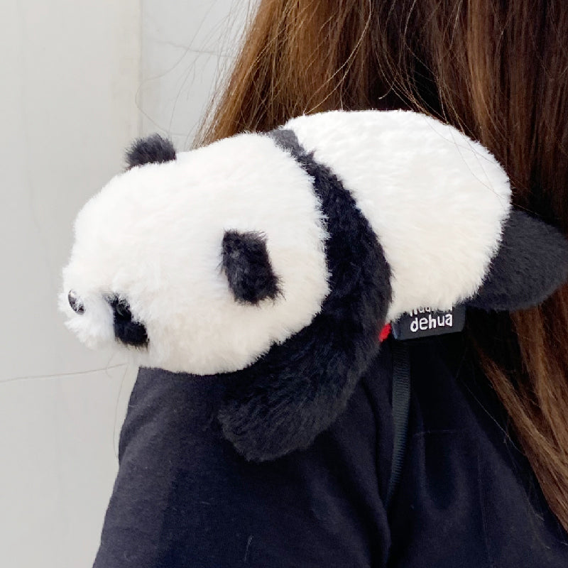 huahuadehua Shoulder Panda Plush