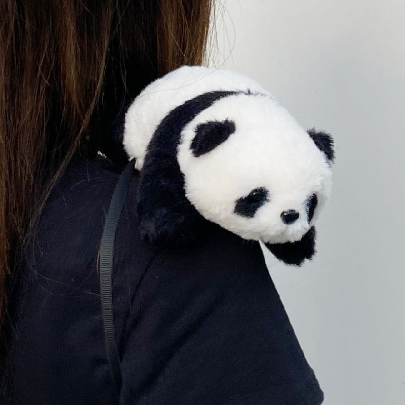 huahuadehua Shoulder Panda Plush