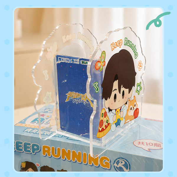 ZJSTV Keep Running Card Slot Organizer