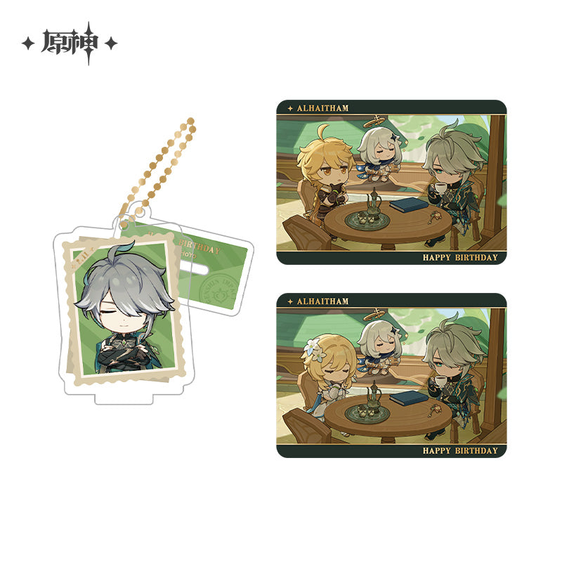 Genshin Impact Character Standee Collection Card Set Taking Pictures Recounting Good Times Series