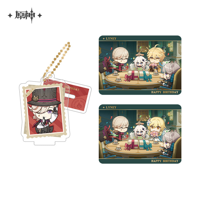 Genshin Impact Character Standee Collection Card Set Taking Pictures Recounting Good Times Series