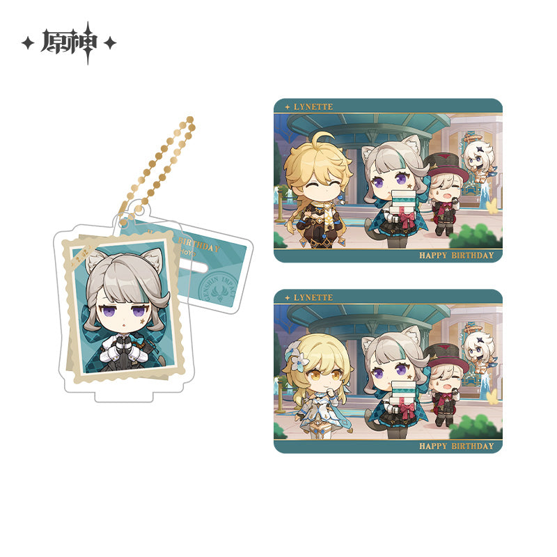 Genshin Impact Character Standee Collection Card Set Taking Pictures Recounting Good Times Series