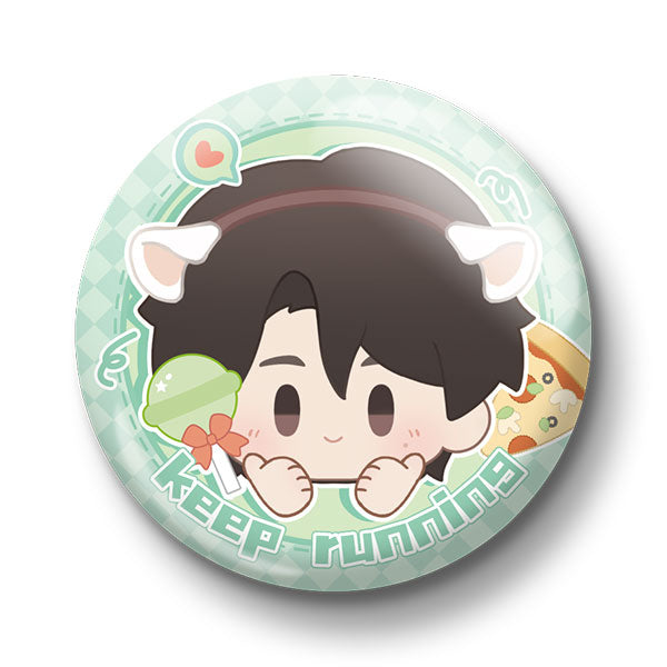 ZJSTV Keep Running Official Merch – Benben Sparkle Badge (Blind Box Edition)