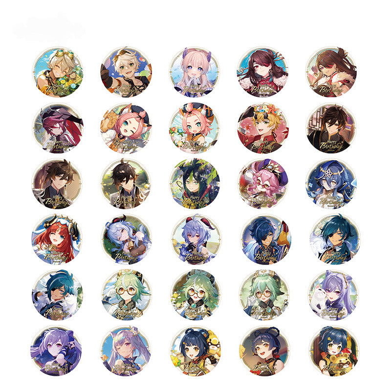 Genshin Impact Badge Destined Day Series