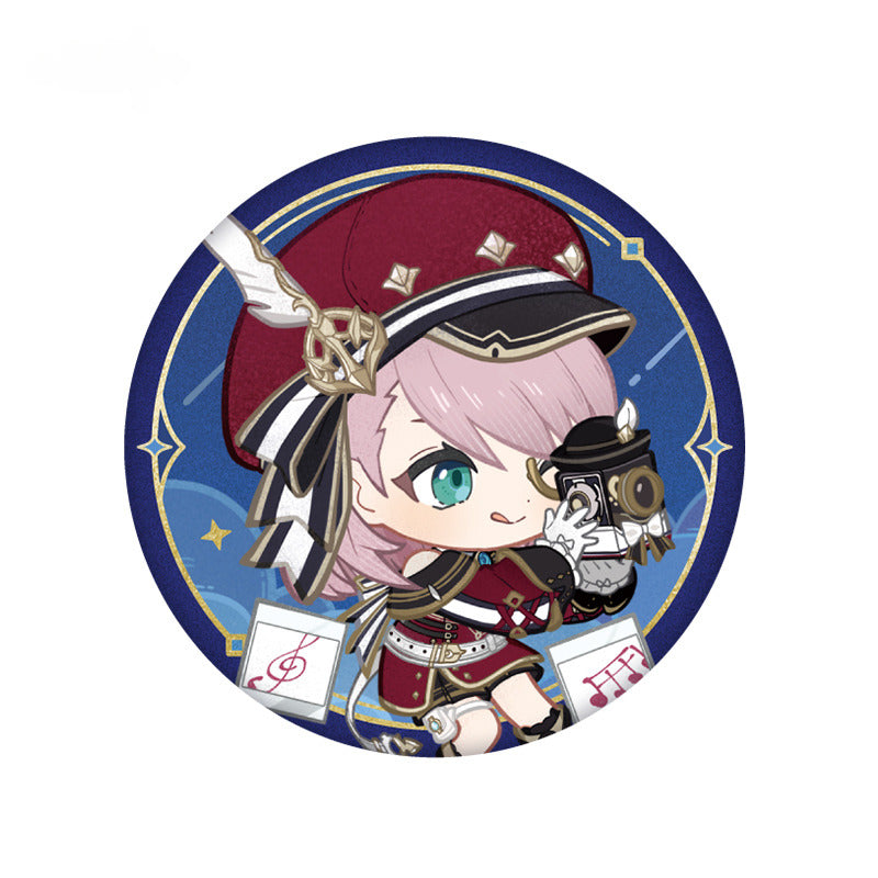 Genshin Impact Badge Starlight Letter Series