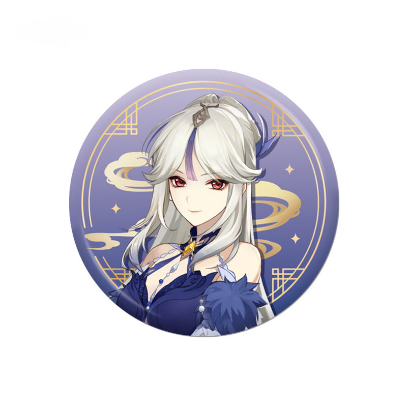 Genshin Impact Badge Standee Teyvat Style Series