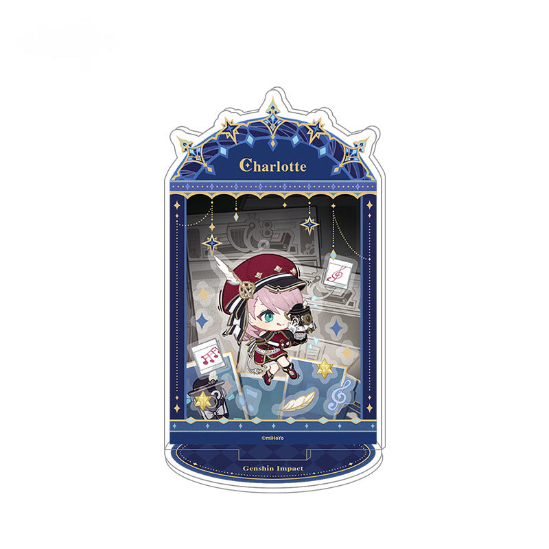 Genshin Impact Acrylic Shaker Set Stand Starlight Letter Series