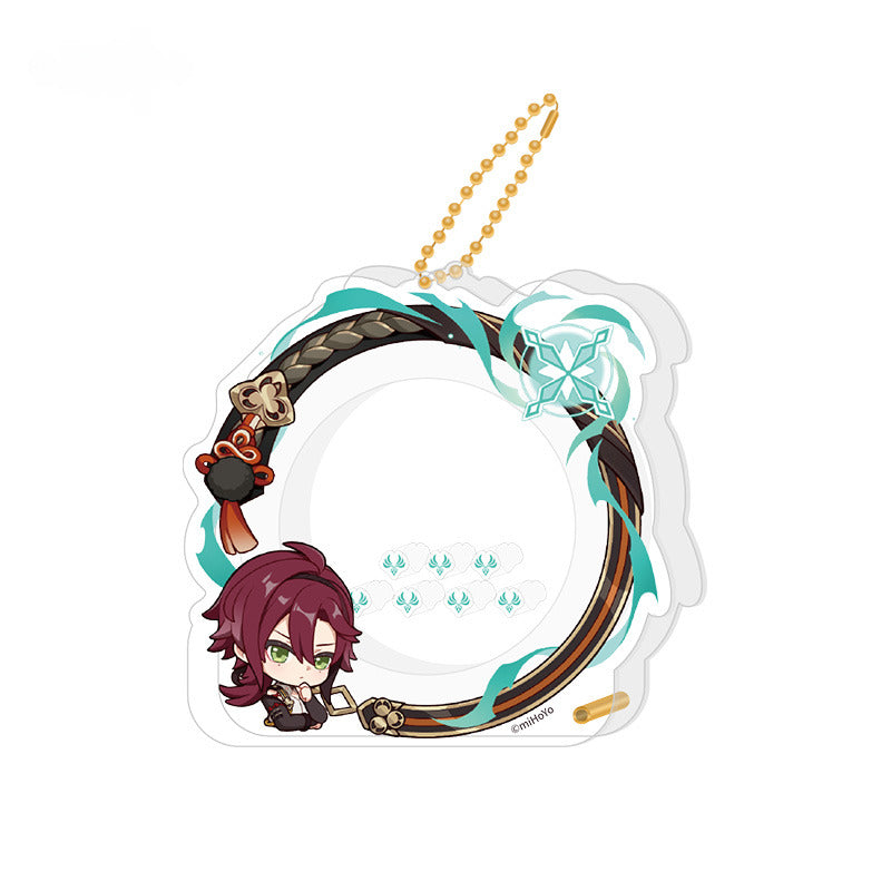 Genshin Impact Badge Acrylic Storage Cover