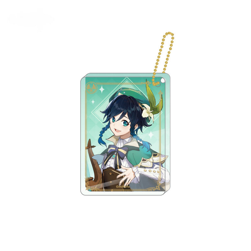 Genshin Impact Character Thick Acrylic Pendant