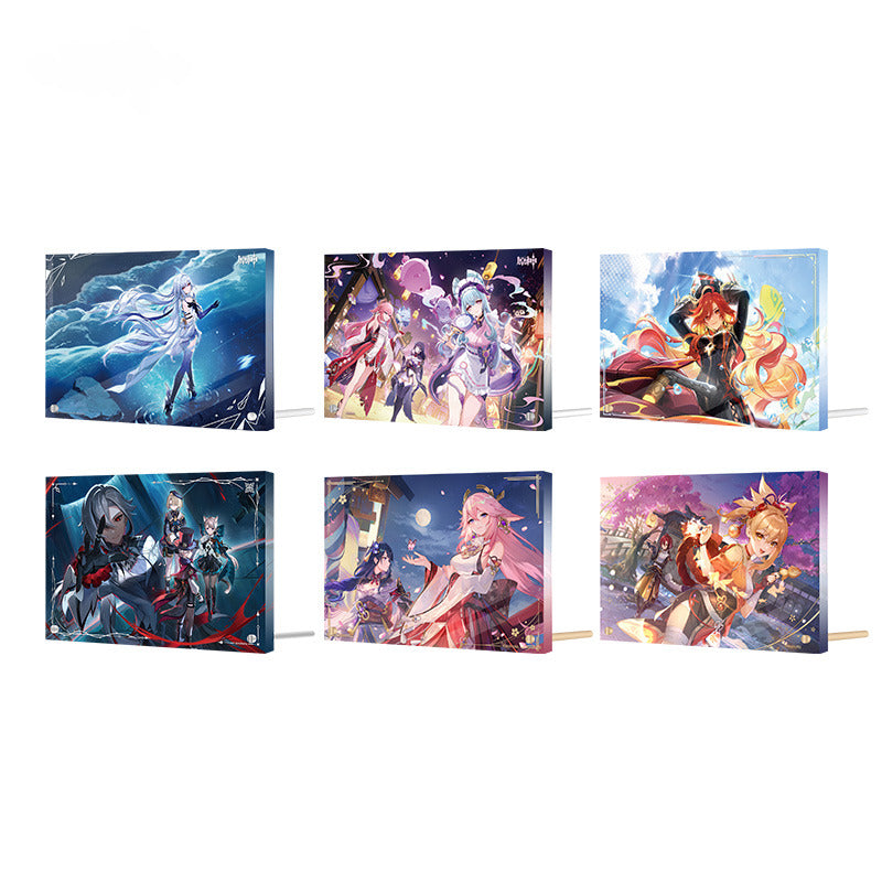 Genshin Impact Thick Acrylic Ornament