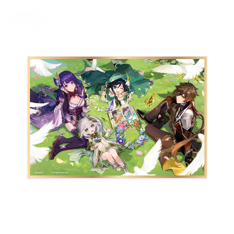 Genshin Impact Theme Based Series Colored Paper