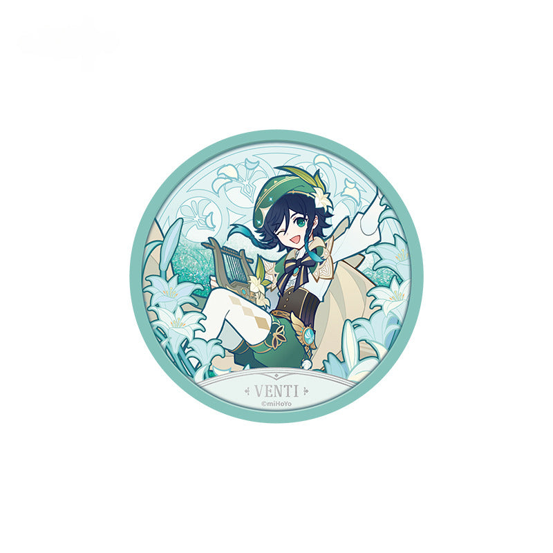 Genshin Impact Badge Windblume's Breath Theme