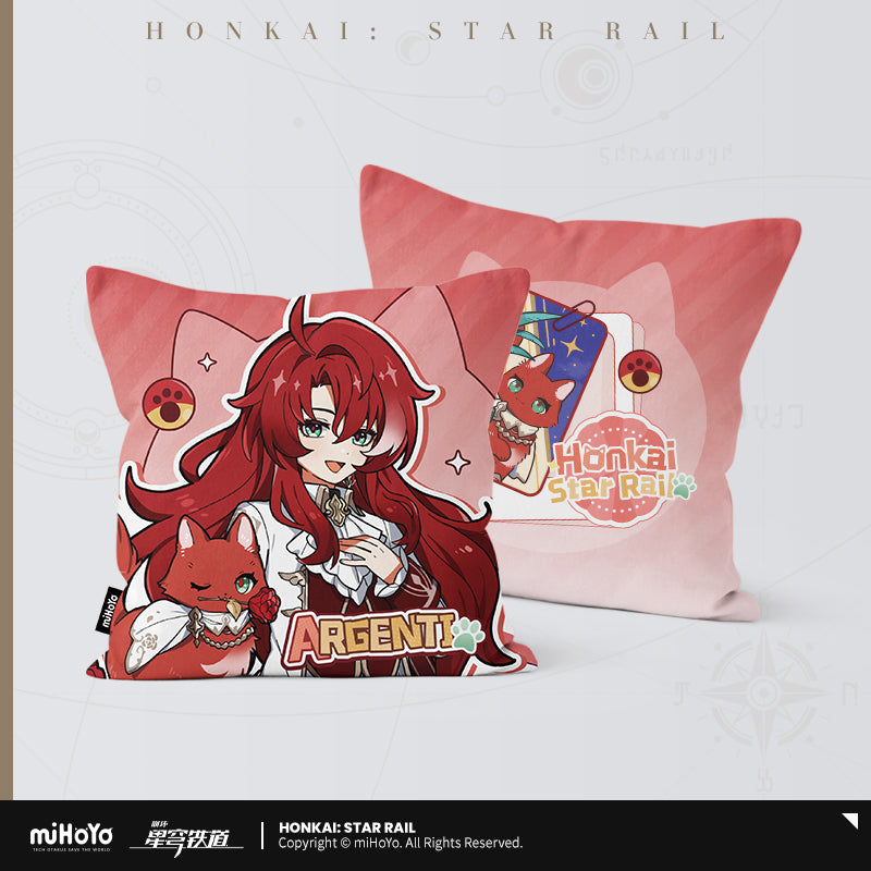 Honkai: Star Rail Square Pillow Little Kitten Series