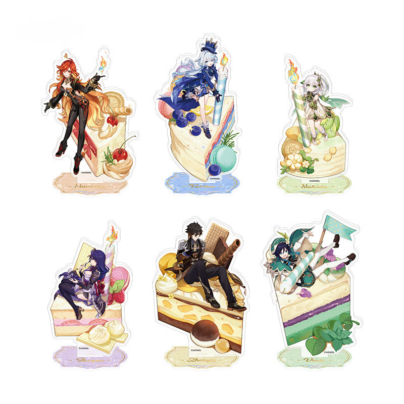 Genshin Impact Character Acrylic Standee Anniversary Celebration Series