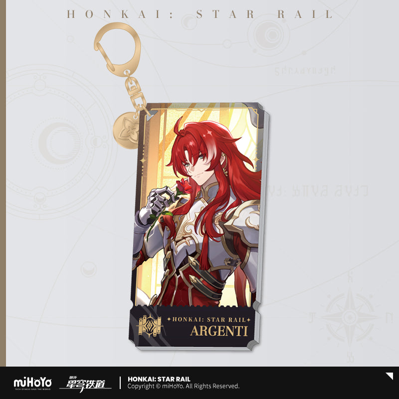 Honkai: Star Rail Acrylic Pendant - The Erudition