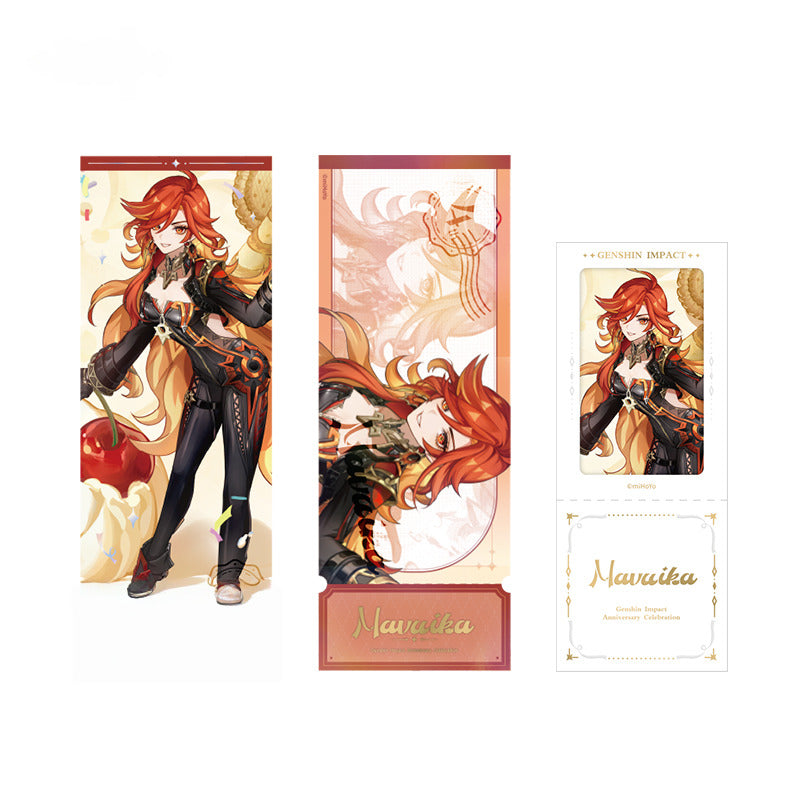Genshin Impact Commemorative Ticket Set Anniversary Celebration Series
