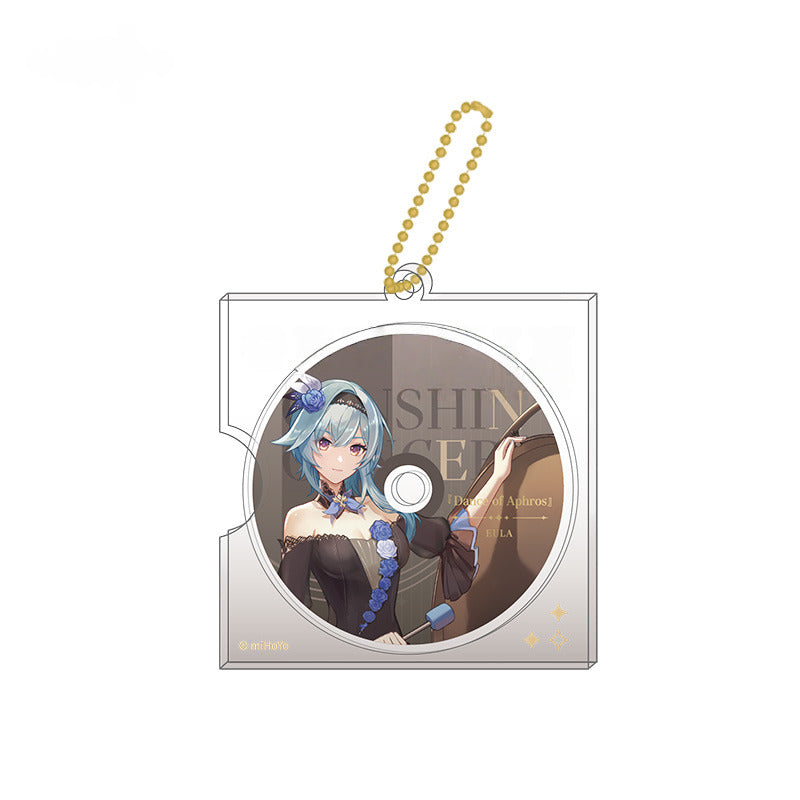 Genshin Impact Character CD Style Pendant Concert Theme