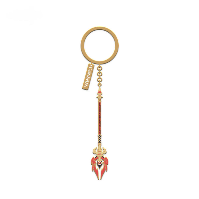 Genshin Impact Metal Weapon Pendant Divine Foresight Series