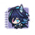 Genshin Impact Chibi Emoticon Spiral Notepad
