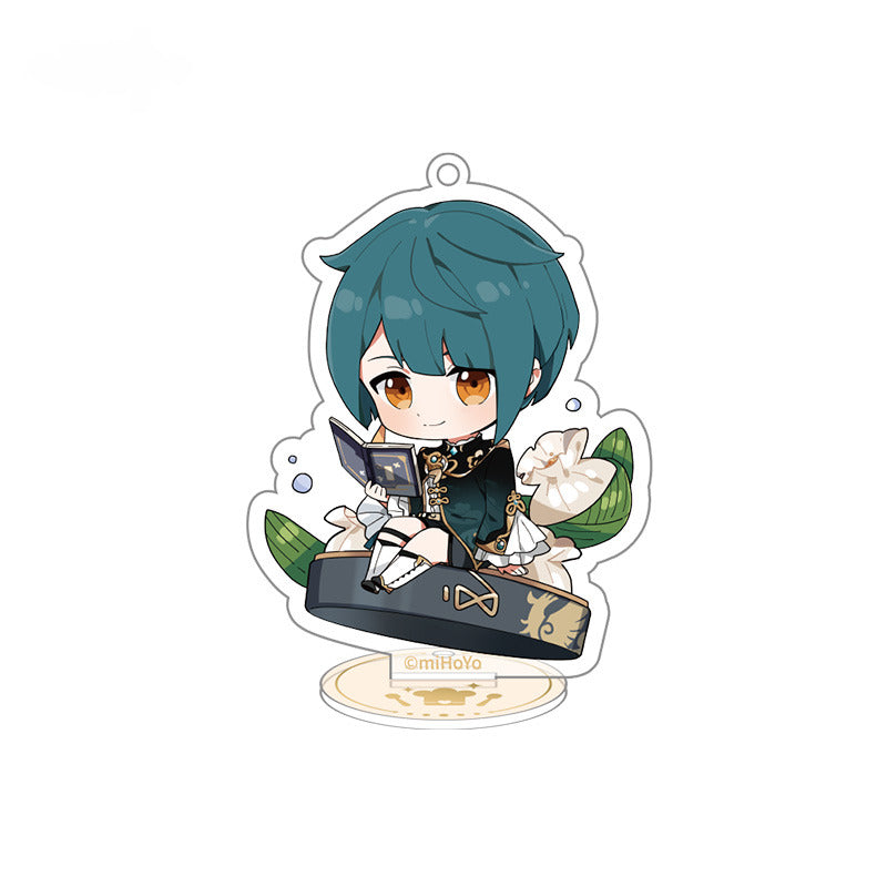 Genshin Impact Character Acrylic Mini Standee Yummy Party Theme