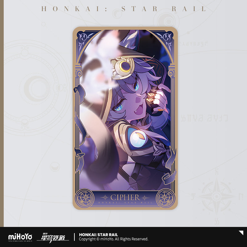 Honkai: Star Rail Laser Collectible Ticket Ophorus Heroic Saga Series