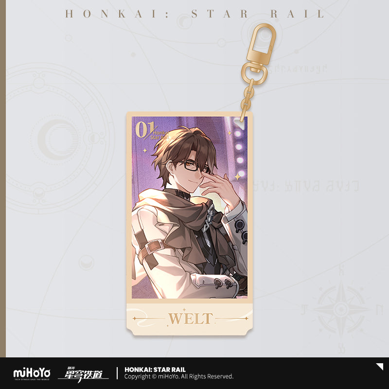 Honkai: Star Rail Acrylic Pendant Anniversary Celebration Gift Series