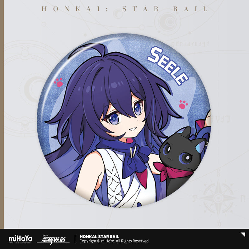 Honkai: Star Rail Badge Little Kitten Series
