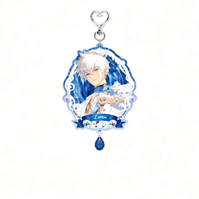 Link Click Gem in the Casket acrylic pendant