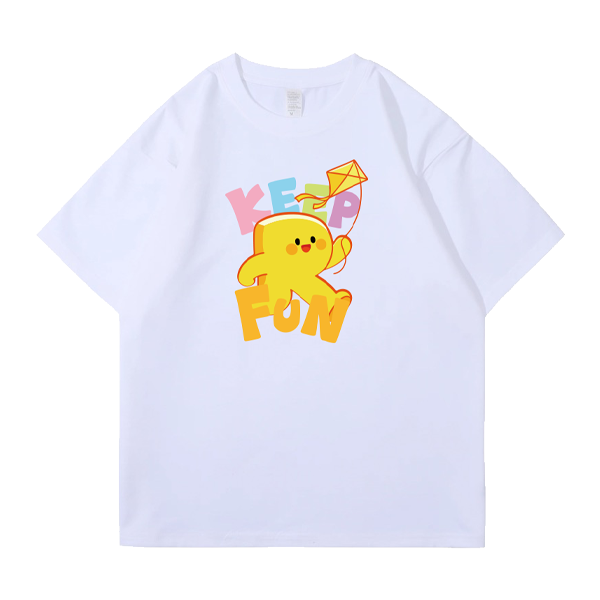 ZJSTV Keep Running S14 “R” Logo T-Shirt - White