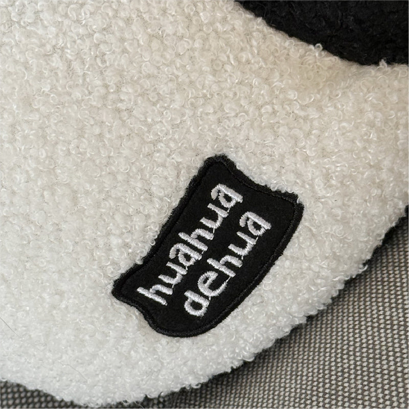 huahuadehua Panda Plush Lumbar Pillow
